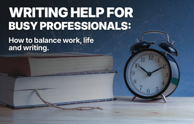 Writing help for busy professionals