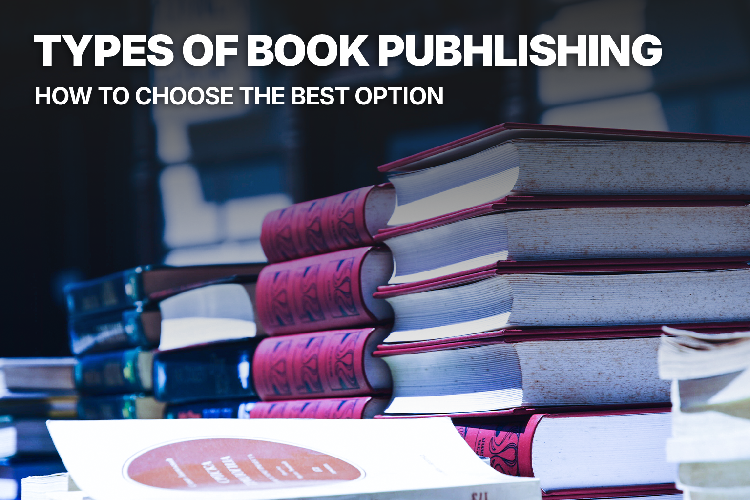 Types of book publishing