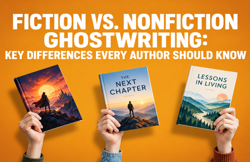Fiction vs. Nonfiction Ghostwriting