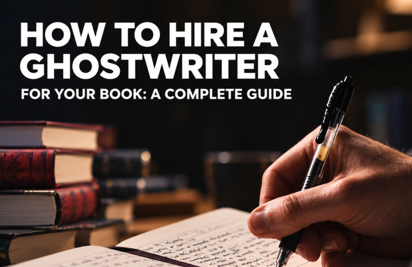 How to Hire a Ghostwriter for Your Book